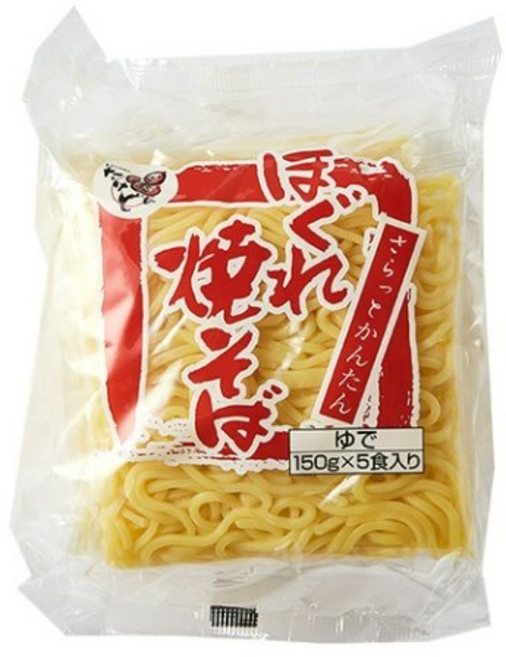 호구레야끼소바면 750g(150g X 5개) 6봉 BOX [모노마트], 750g, 6개