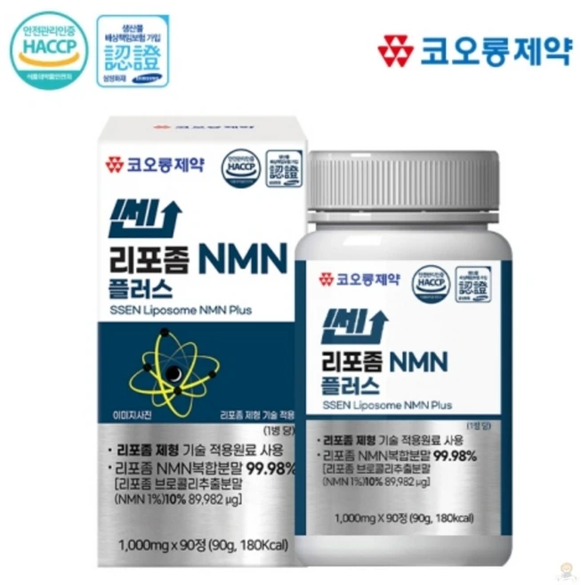리포좀 NMN 플러스 1 000mg x 90정 선물, 1개 - 쿠팡