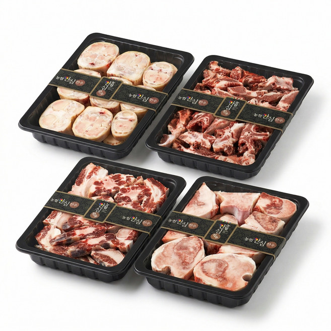 도가니 9kg 대용량 (사골+잡뼈+우족+꼬리반골+도가니), 1개