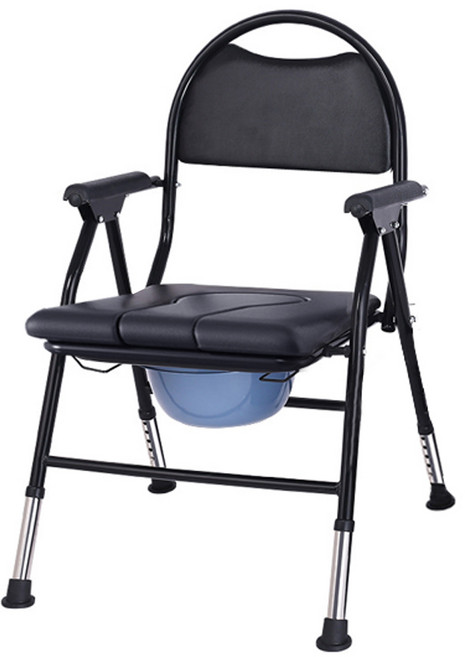 아띠꼴로 무조립 접이식 좌변기 이동식 화장실 변기 의자, U자형, 1세트