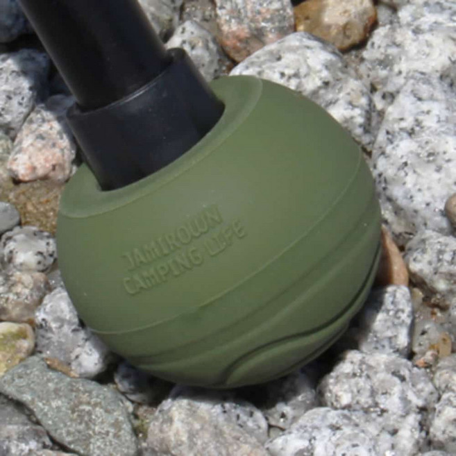 캠핑 의자 볼핏 다리 커버 4개1세트 비브람볼캡호환 의자발 보호캡 체어볼핏, 1개, 검정