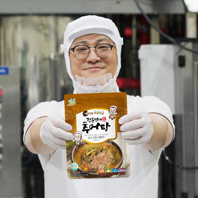 정옥 진하게 끓여낸 남도식 국산 추어탕 500g, 3개