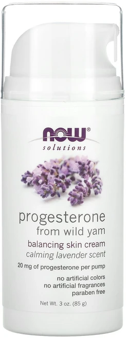 NOW Foods Solutions 야생 얌에서 추출한 프로게스테론 밸런싱 스킨 크림 카밍 라벤더 85g(3oz), NOWFoodsSolutions야생얌에서추출한프로게스테, 85g, 1개 - 쿠팡