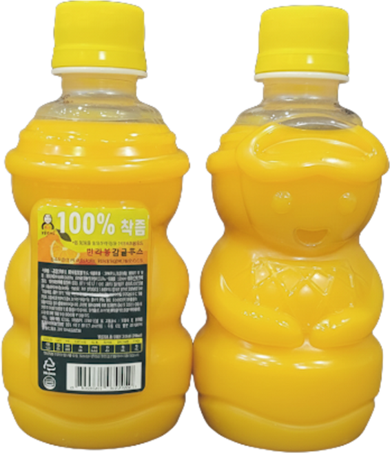 귤품은해녀 한라봉감귤주스 320ml, 단품