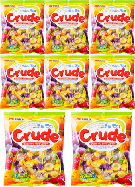 동아제과 크루드캔디, 280g, 8개