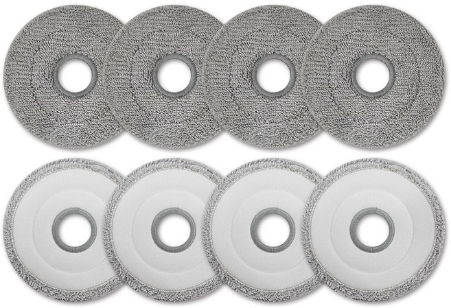 다온 삼성 비스포크 스팀 호환용 걸레 Ai 스팀 로봇청소기, 8개, 물걸레