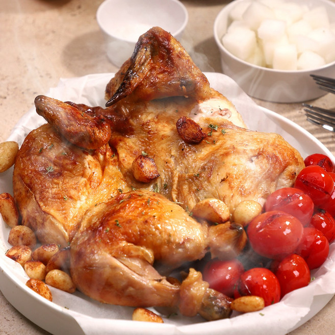 셰프애찬 오븐구이 치킨 통닭, 2개