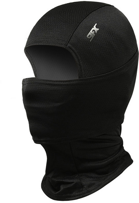 나인에프엑스 썸머테크 듀얼 스포츠 쿨링 바라클라바, 블랙, 1개