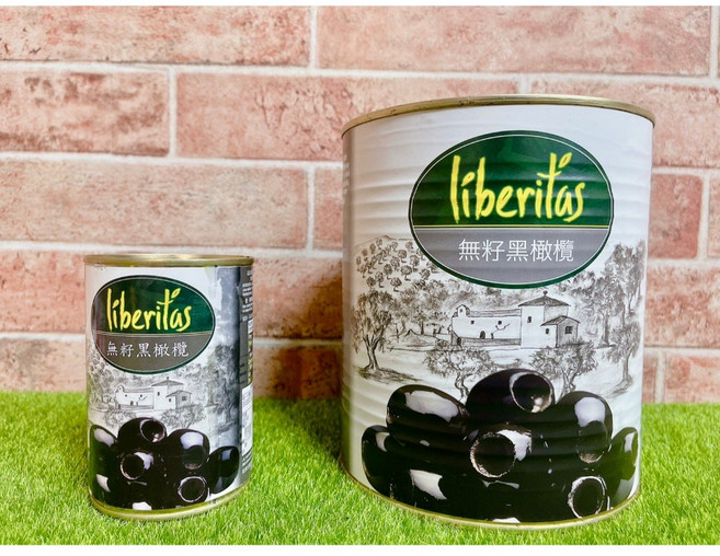 liberitas 無籽黑橄欖, 1個, 400公克