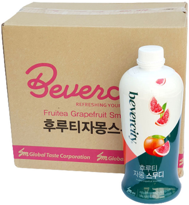 세미 베버시티 후루티 자몽 스무디, 1.8kg, 6개