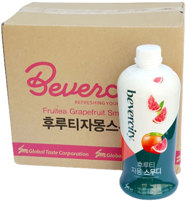 세미 베버시티 후루티 자몽 스무디, 1.8kg, 6개 - 쿠팡