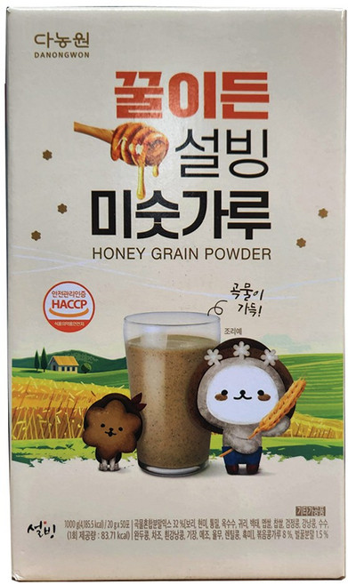 다농원 꿀이든 설빙 미숫가루 20g, 50개