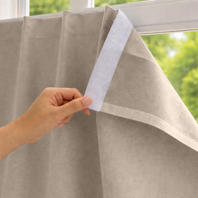 머스트킵 99% 듀얼 텍스쳐 붙이는 암막커튼