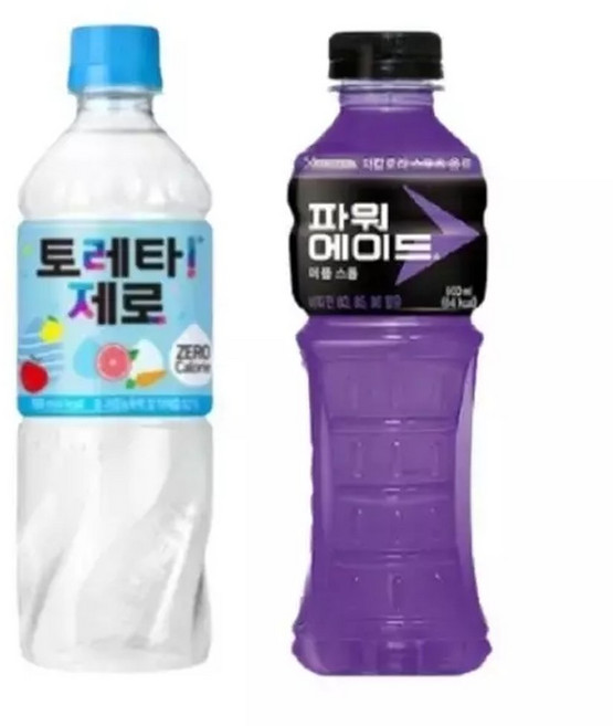 한번에먹자 쇼핑몰 이온음료 토레타제로 500ml 10개 + 파워에이드 퍼플스톰 600ml 10개 / 총 20개