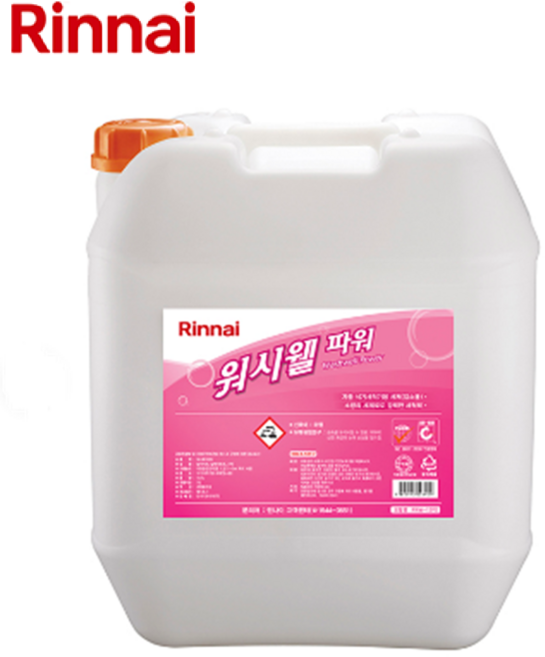 린나이 식기세척기 전용세제 워시웰파워 RWW-12PD, 1개, 18.7L