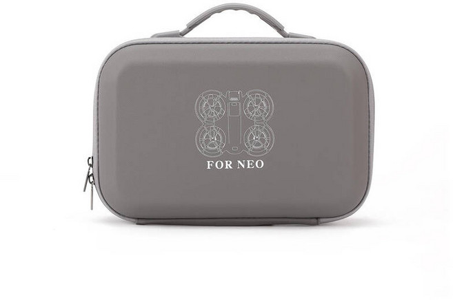 드론가방 백팩 케이스 호환 Hard Carrying Case for DJI Neo Drone Travel Organizer Crossbody Bag with Shoulder S, 옵션01) 그레이