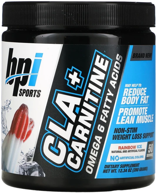 BPI Sports CLA 플러스 카르니틴 레인보우 아이스 350g(12.34oz), 350g, 1개 - 쿠팡