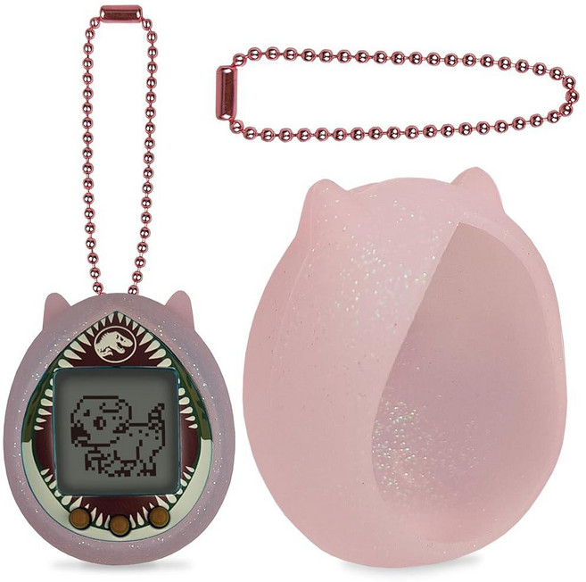 XEGIMOR 다마고치 나노 x 쥬라기 월드 리버스 모사사우루스/스피노사우루스용 실리콘 케이스 나노용 보호 커버 가상 전자 애완 동물 액세서리(핑크), 핑크