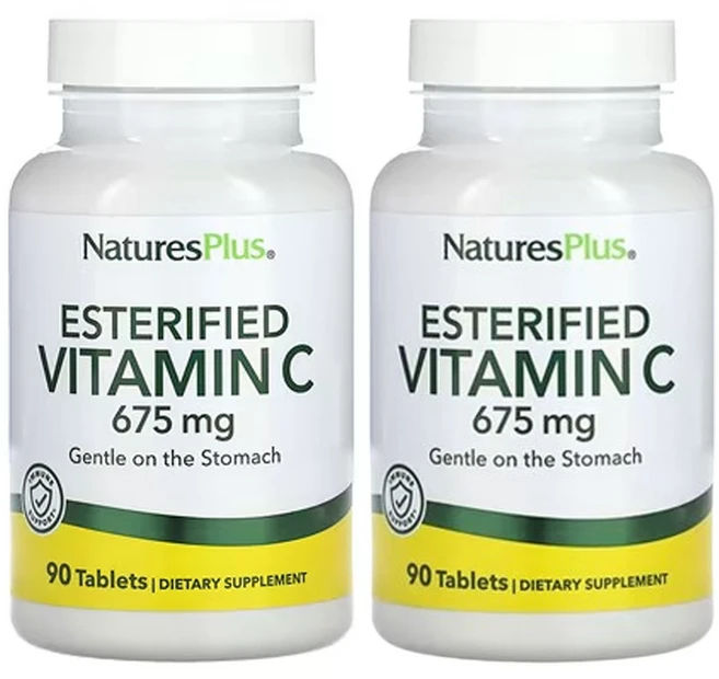 네이쳐스플러스 에스테르 비타민 C 90 정, 2개 - 쿠팡
