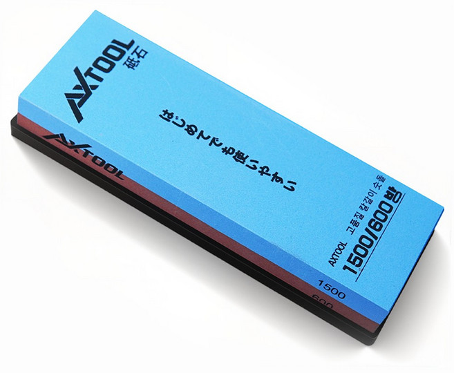 AXTOOL 고급형 양면 숫돌 칼갈이 연마석, 1개