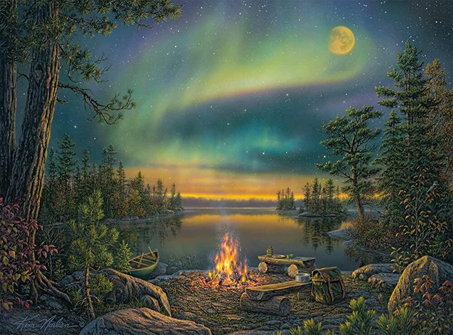 Buffalo Games - Kim Norlien - A Night to Remember - 1000피스 직소 퍼즐, Buffalo Games - Kim Norlien A, 1개