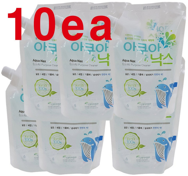 아쿠아낙스 리필 500ml 5개, 10개