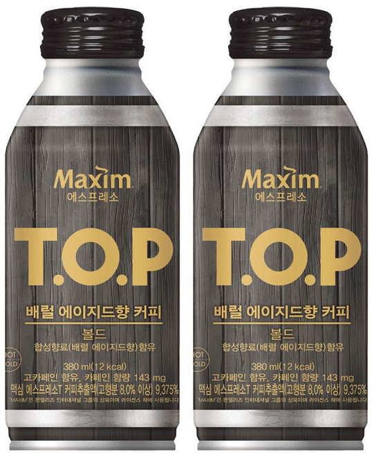 티오피 배럴 에이지드향 커피 볼드, 24개, 380ml