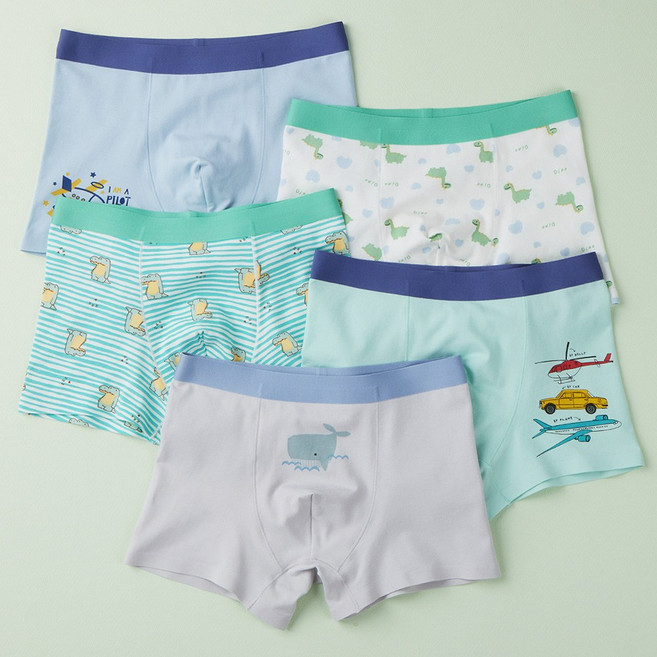 스콕스 남아 주니어 아동 드로즈 사각 팬티 5매 세트 MPS-749