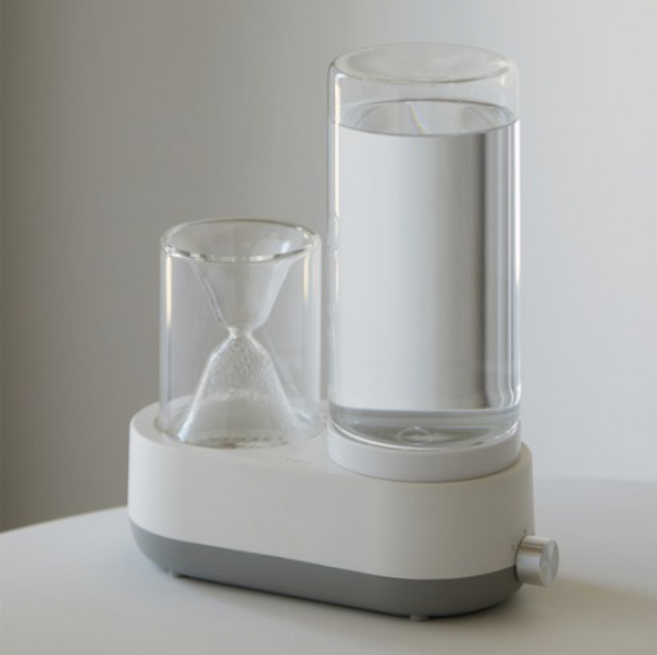 르젠 저전력 모래시계 가열식 가습기, LZHD-1600, 화이트계열(WHITE)