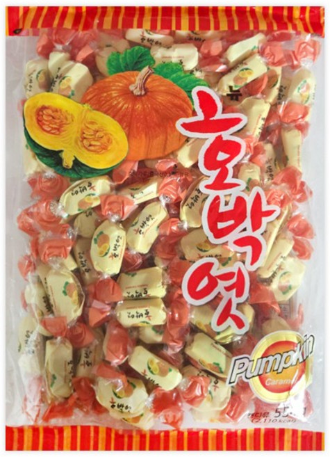 더식품 호박엿550g 사탕 캔디, 1개, 550g