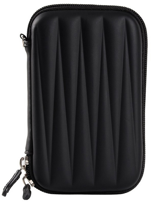 오리코 외장하드 충격방지 파우치 블랙 PHL-25, 1개