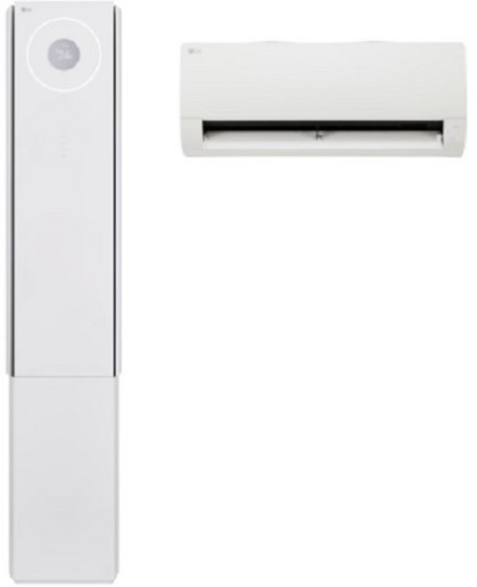 LG휘센 1등급 2in1 에어컨 FQ18EV4EE2 18+6평 기본설치포함, 매립배관형