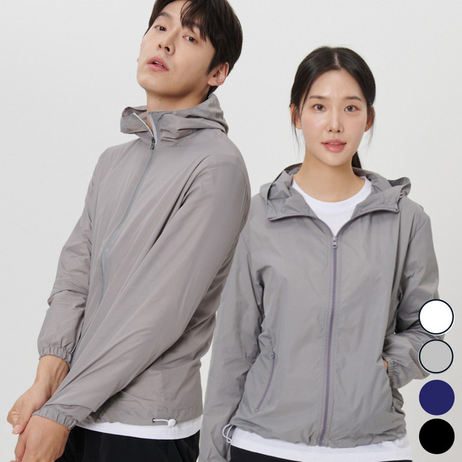 리듬 바람막이 남성 여성 러닝 초경량