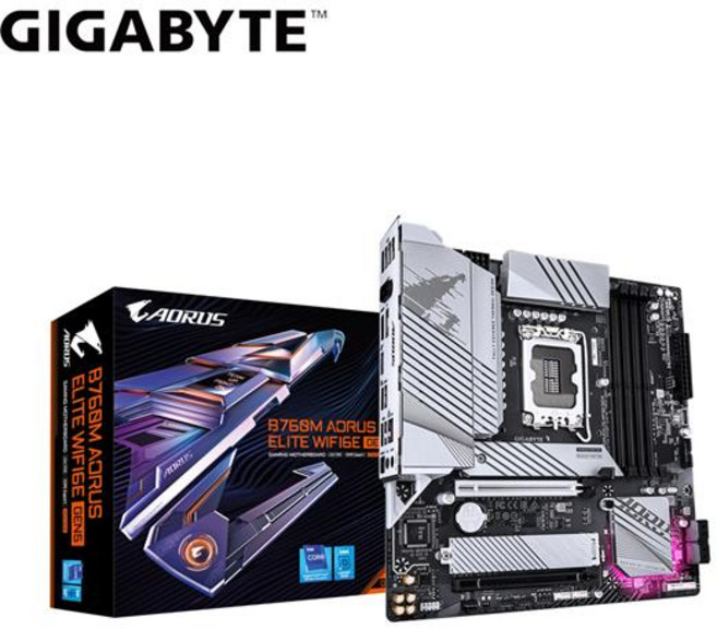 GIGABYTE 技嘉 B760M AORUS ELITE WIFI 6E GEN5 INTEL 主機板
