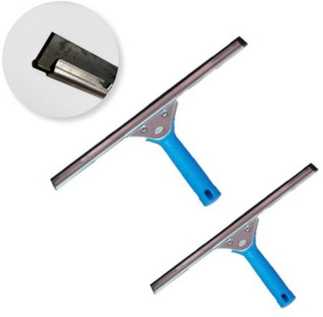 라이노 스텐스퀴지 35cm 40cm 스텐스퀴즈 유리창 거울 청소 물기 제거 화장실 욕실 세차, 1개