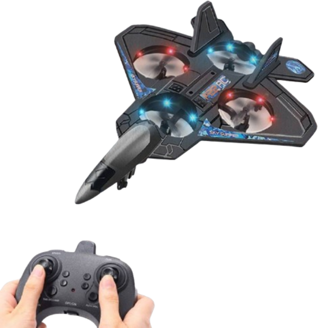 遙控飛機 搖控飛機 遙控戰鬥機 遙控戰鬥機 無人機 保麗龍飛機 F22遙控飛機 遙控無人機, 黑色, 1個