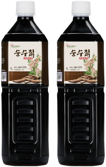 해담은베리 순수칡원액, 1L, 2개
