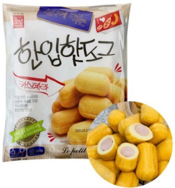 오뗄 한입 핫도그, 1개, 1kg