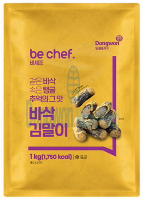 동원 비셰프 바삭 김말이, 3개, 1kg