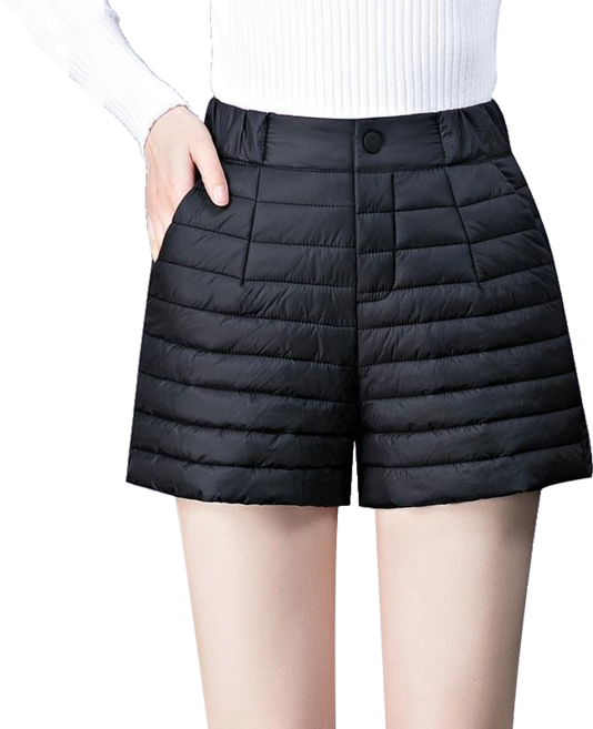 여성용 누빔 솜패딩 반바지 Women's Shorts 9K206