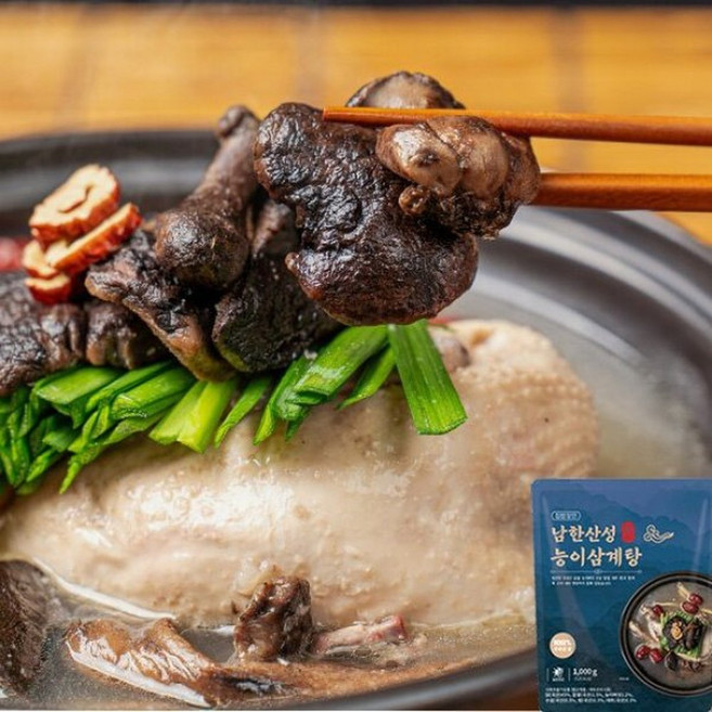 집밥장인 남한산성 능이삼계탕 1kg X 5팩, 5박스