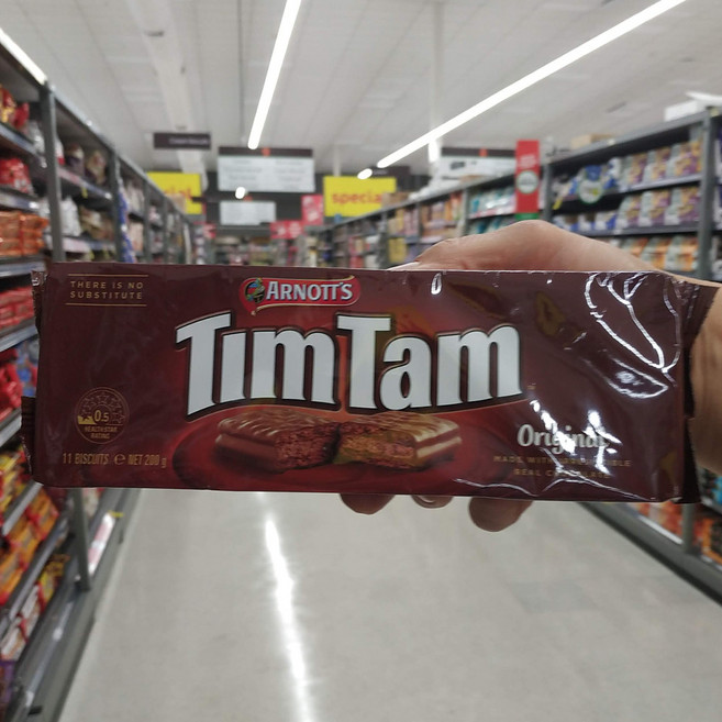 [아노츠] 팀탐 과자 200g 오리지널 초콜렛, 1개