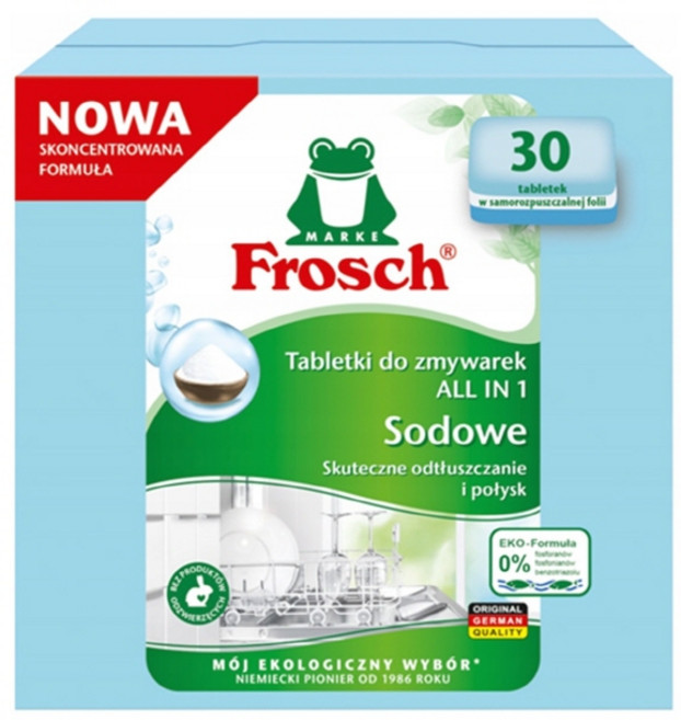 프로쉬 올인원 베이킹소다 식기세척기 세제 30p, 540g, 1개