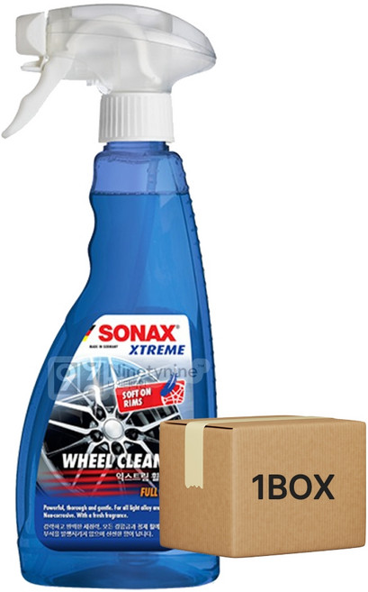 소낙스 익스트림 휠클리너 한박스 자동차 차량 휠손상 복원 분진 철분 세정, 6개, 500ml