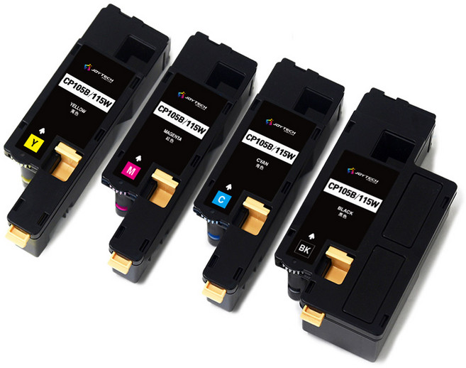 잉크다파라 제록스 호환토너 CP115W CP105 세트, 1개, 검정+파랑+빨강+노랑