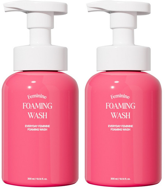 록키스 이너케어 약산성 버블 여성청결제, 2개, 300ml
