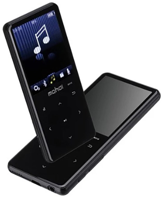 mahdi M310 2.4吋 藍牙 MP3 隨身聽 影音播放器 支援TXT電子書, M310(2.4吋/藍芽/16G) 黑色, 黑色