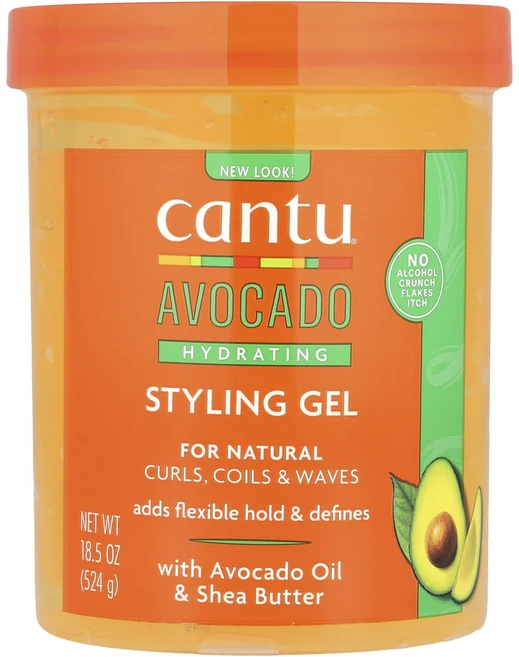 Cantu 아보카도 보습 젤 알코올 무함유 524g(18.5oz), Cantu아보카도보습젤알코올무함유524g185oz, 524g, 1개 - 쿠팡