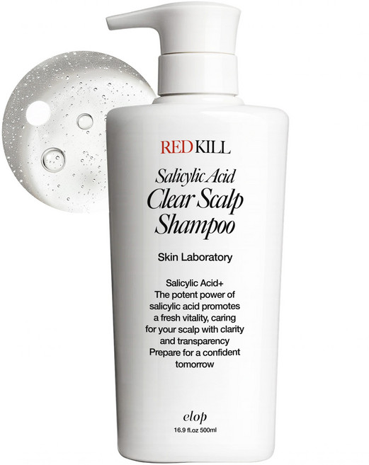 엘롭 레드킬 살리실산 클리어 두피 샴푸, 1개, 500ml