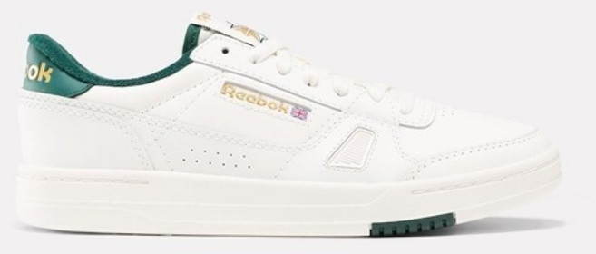 Reebok LT Court 男 休閒鞋 網球 復古風 皮革 經典 白綠